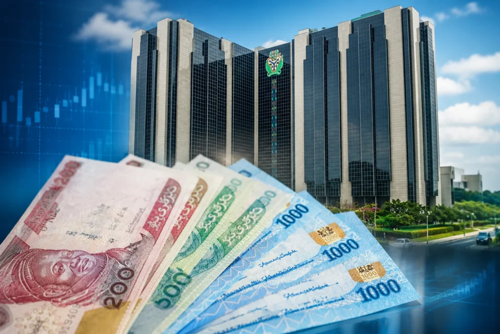 Central Bank of Nigeria headquarters building in Abuja
