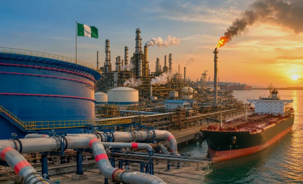 Dangote Refinery facility in Nigeria