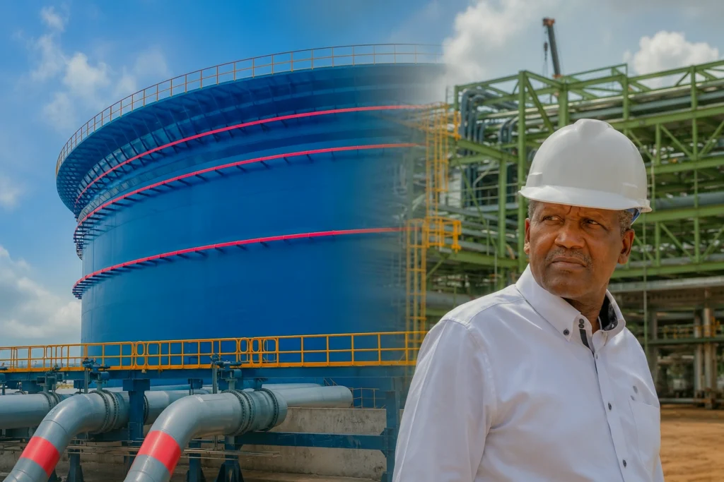 Dangote Petroleum Refinery complex in Lagos