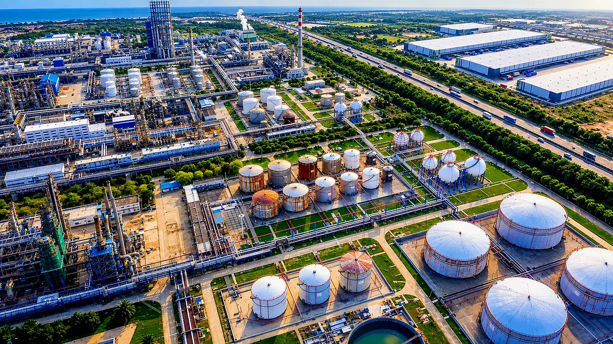 Drone crash at Libya's Zawia refinery