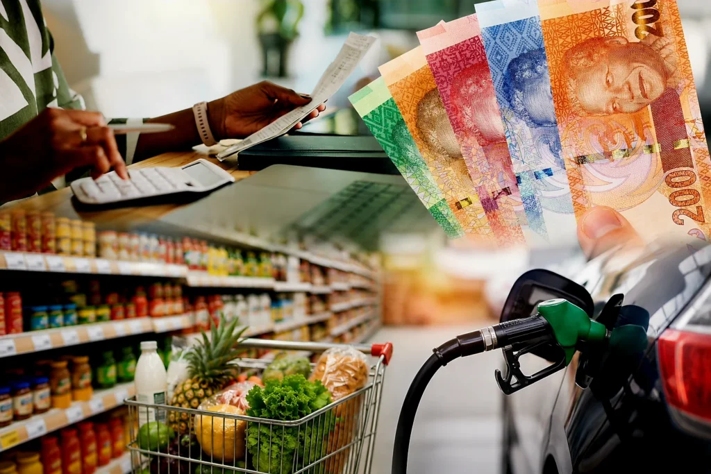 South Africa inflation illustration
