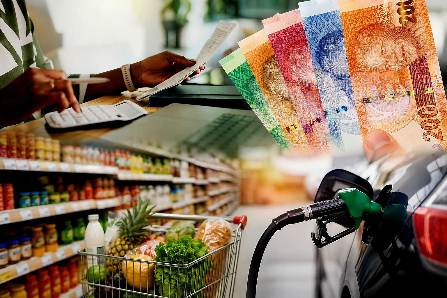 South Africa inflation illustration