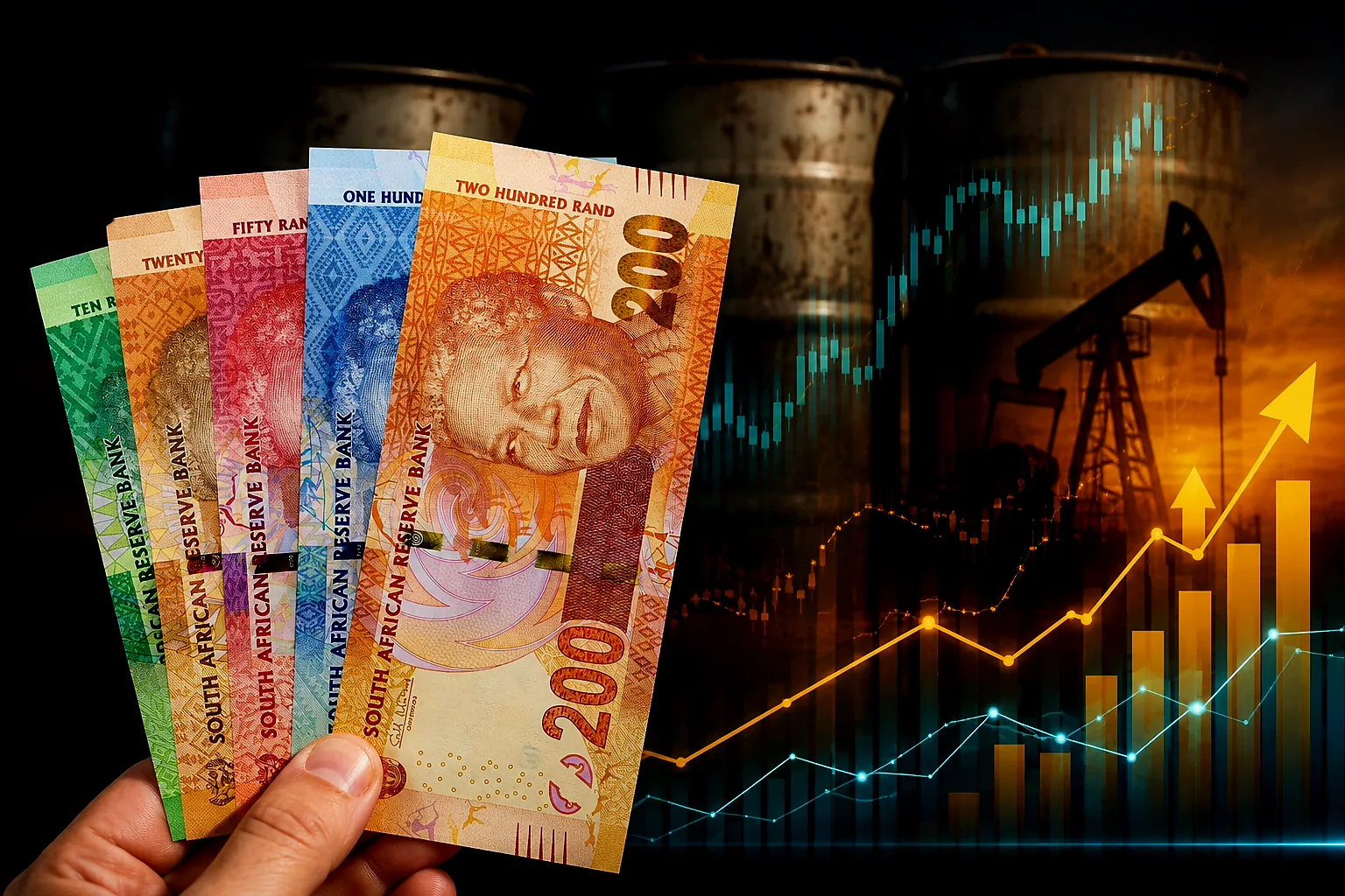 South African markets and rand weakness