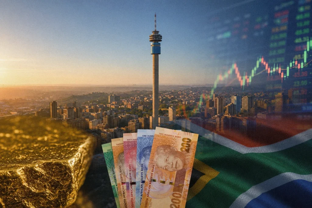 South African Reserve Bank sign