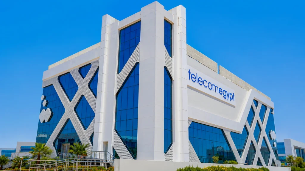 Telecommunications infrastructure representing Telecom Egypt