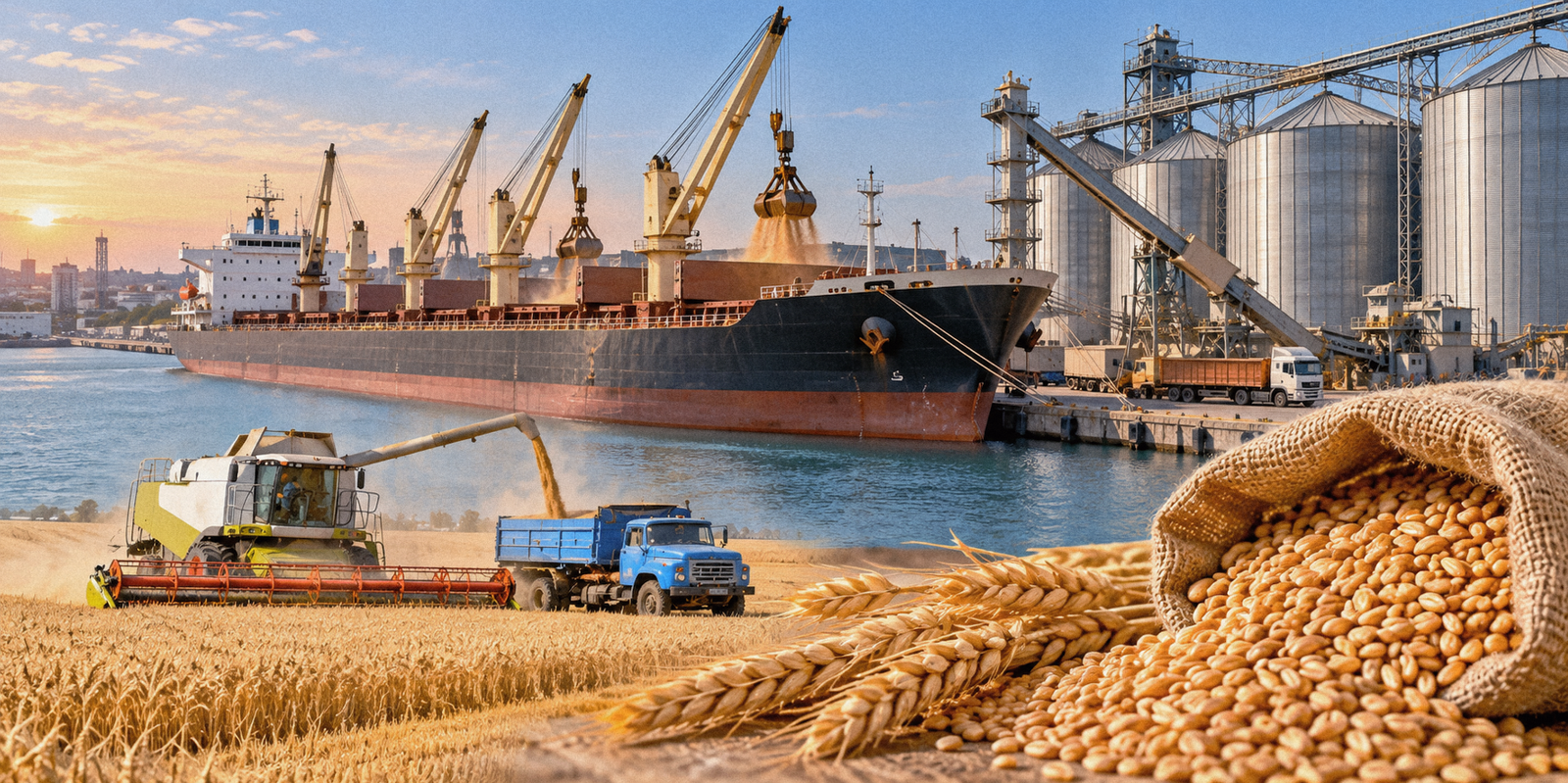Image accompanying: Egypt Tightens Wheat Import Rules as Black Sea Supply Disruptions Deepen