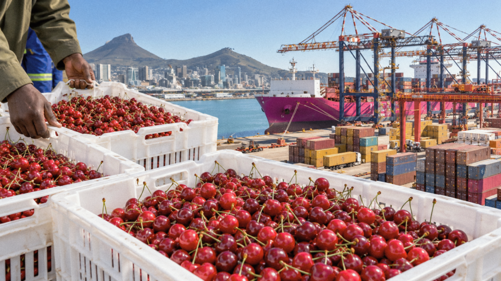 Image accompanying: South African Cherry Growers Target China Amid US Trade Uncertainty